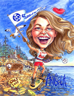 Caricature_ Angela Mavrich